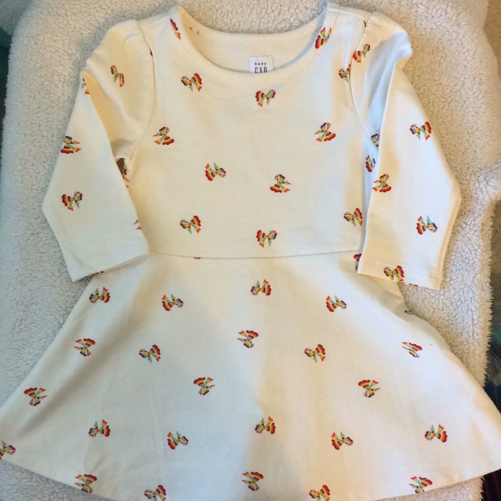 Baby gap bow dress.